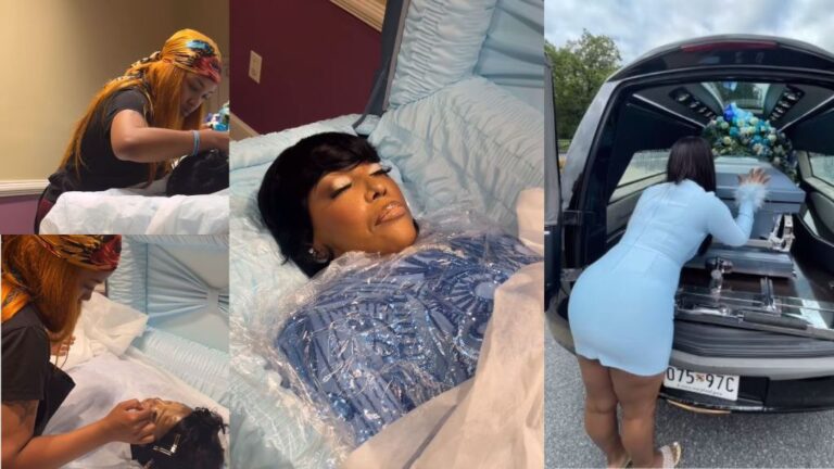 Lady-raises-eyebrows-as-she-did-makeup-for-her-late-mother-inside-casket