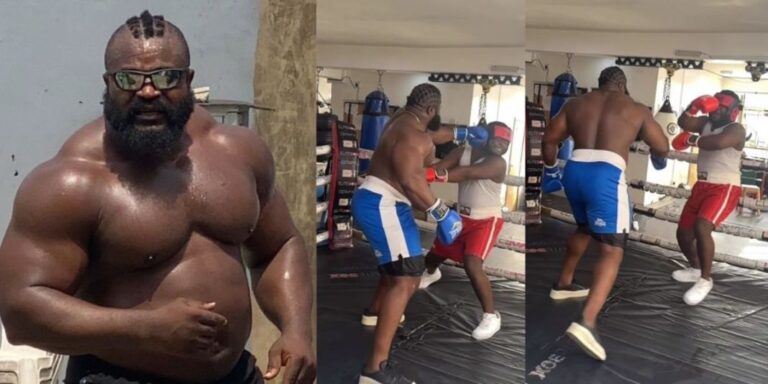 Kizz-Daniels-bouncer-trends-online-as-man-almost-loses-his-life-during-a-boxing-match-with-him-Video