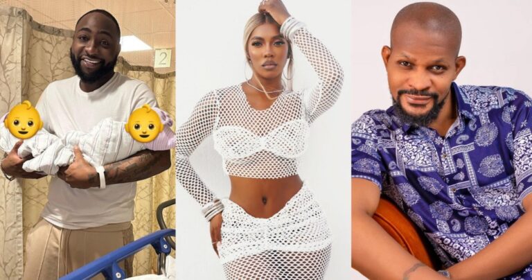 Why-didnt-you-congratulate-Davido-on-the-arrival-of-his-twins-–-Uche-Maduagwu-questions-Tiwa-Savage