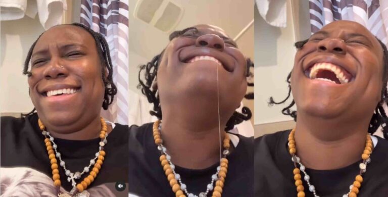 Moment-Teni-mocks-Ghanaians-as-she-laughs-so-hard-till-saliva-pours-from-her-mouth-after-Super-Eagles-victory-1068x542