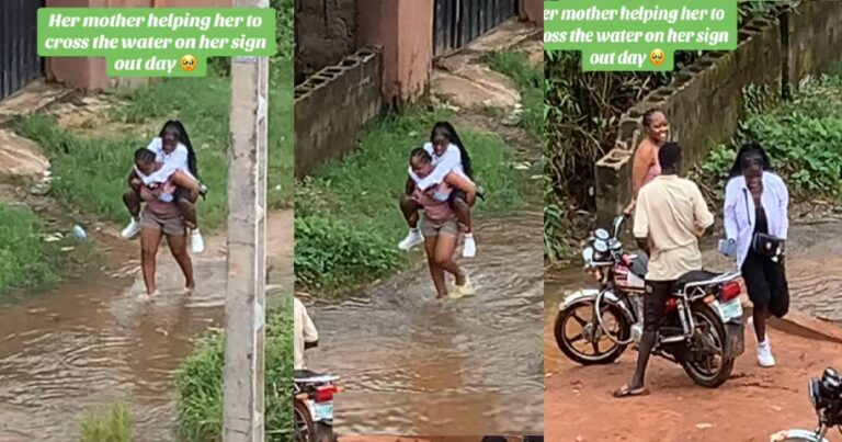 Hearts-melt-as-mother-helps-daughter-cross-the-water-on