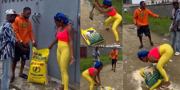 Nigerian-lady-stirs-the-internet-as-she-destroys-a-bag-of-rice-gifted-to-her-by-a-man-as-apology-gift-Video-1068x534